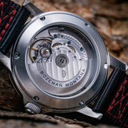 Dave Berghold DB Model 2 Field Watch with Black Dial #DB-Field-Black back