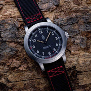 Dave Berghold DB Model 2 Field Watch with Black Dial #DB-Field-Black lifestyle