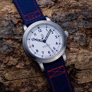 Dave Berghold DB Model 2 Field Watch with White Dial #DB-Field-White lifestyle