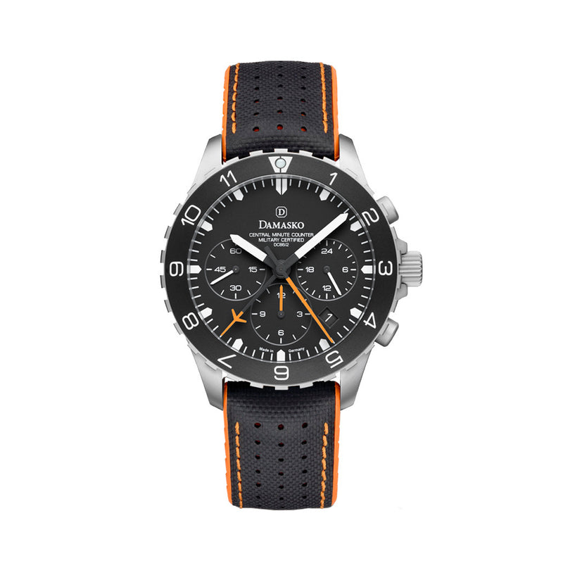 Damasko 42mm Chronograph with a Stopwatch and a 12-hour Totalizer #DC86/2-Or
