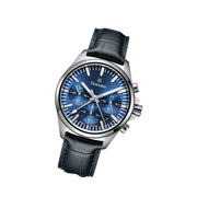 Damasko DC96 Center Minutes Elegant Chronograph with Blue Dial #DC96-Blue