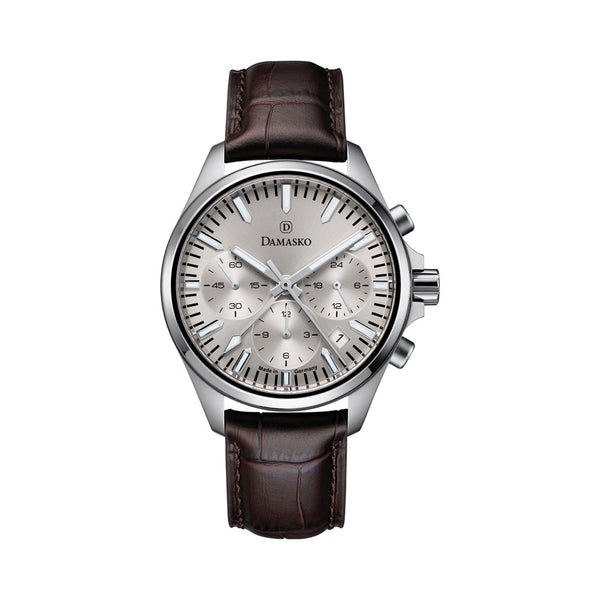 Damasko DC96 Center Minutes Elegant Chronograph with Champagne Dial #DC96-Champ