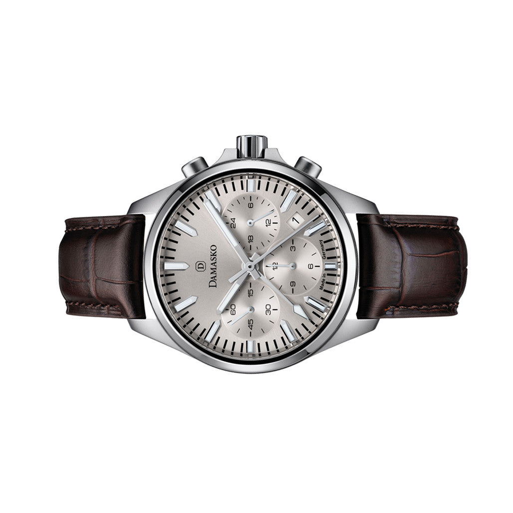 Damasko DC96 Center Minutes Elegant Chronograph with Champagne