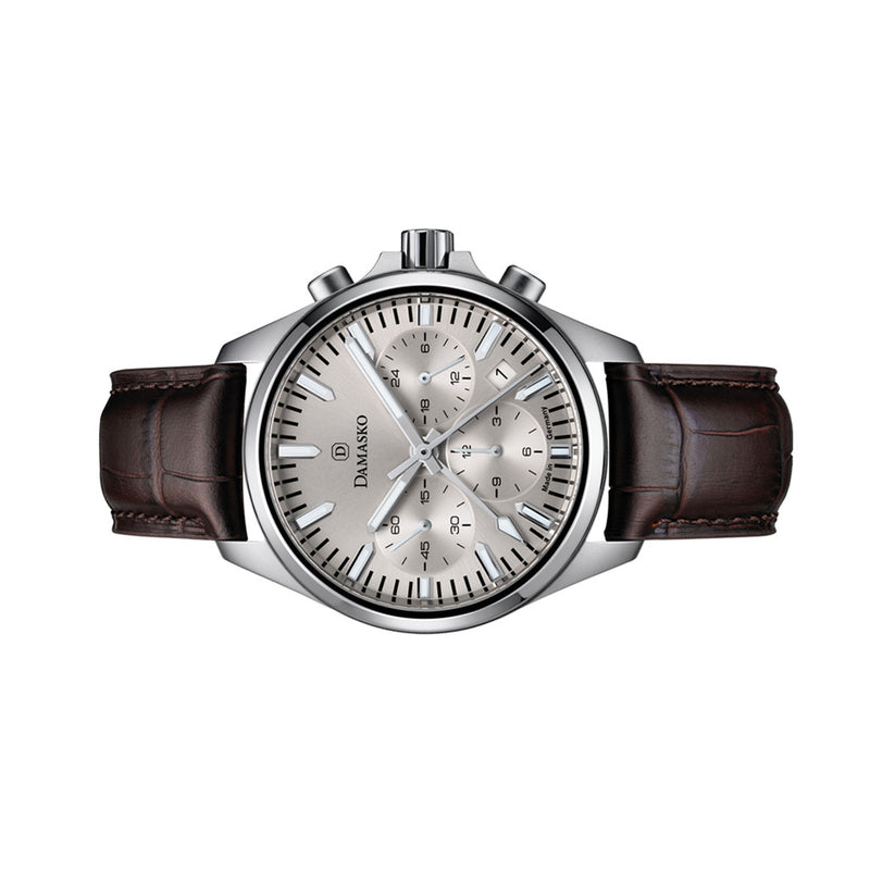 Damasko DC96 Center Minutes Elegant Chronograph with Champagne Dial #DC96-Champ