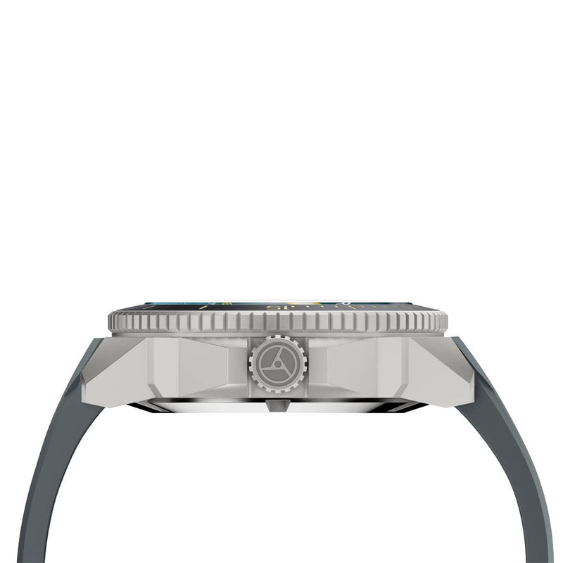 Circula DiveSport Titanium Automatic Dive Watch with Blue Dial #DE-TR-BS