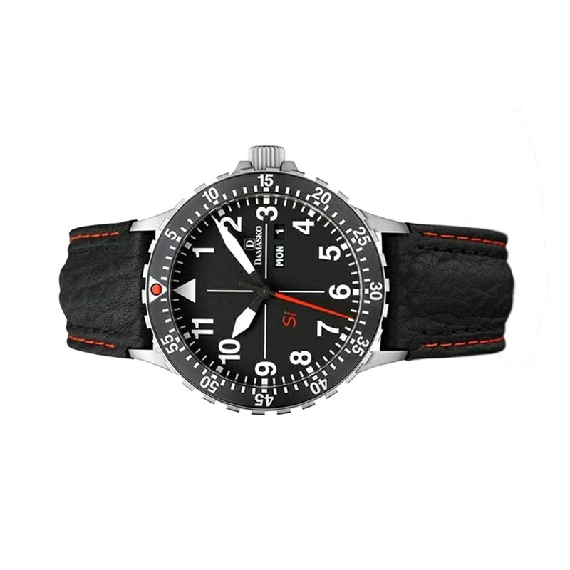 Damasko Si German Automatic Watch with a Rotating 60-Minute Bezel and Stainless Steel Case #DK10-60 side