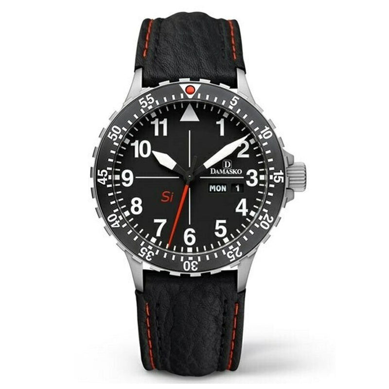 Damasko Si German Automatic Watch with a Rotating 60-Minute Bezel and Stainless Steel Case #DK10-60 zoom