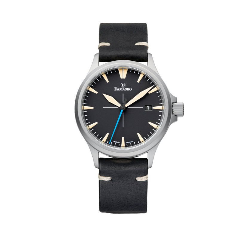 Damasko Vintage Inspired Submarine Steel Automatic Watch with Date #DK22