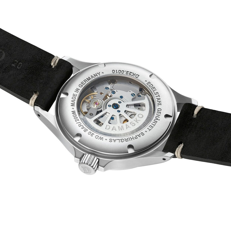 Damasko Vintage Inspired Submarine Steel Automatic Watch with Date #DK22