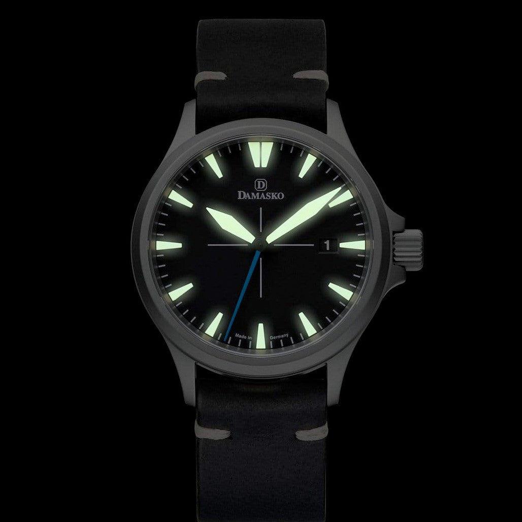 Damasko Vintage Inspired Submarine Steel Automatic Watch with Date