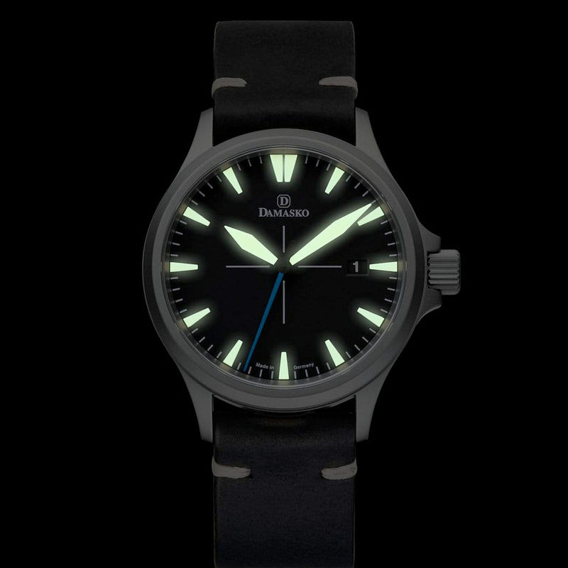 Damasko Vintage Inspired Submarine Steel Automatic Watch with Date #DK22
