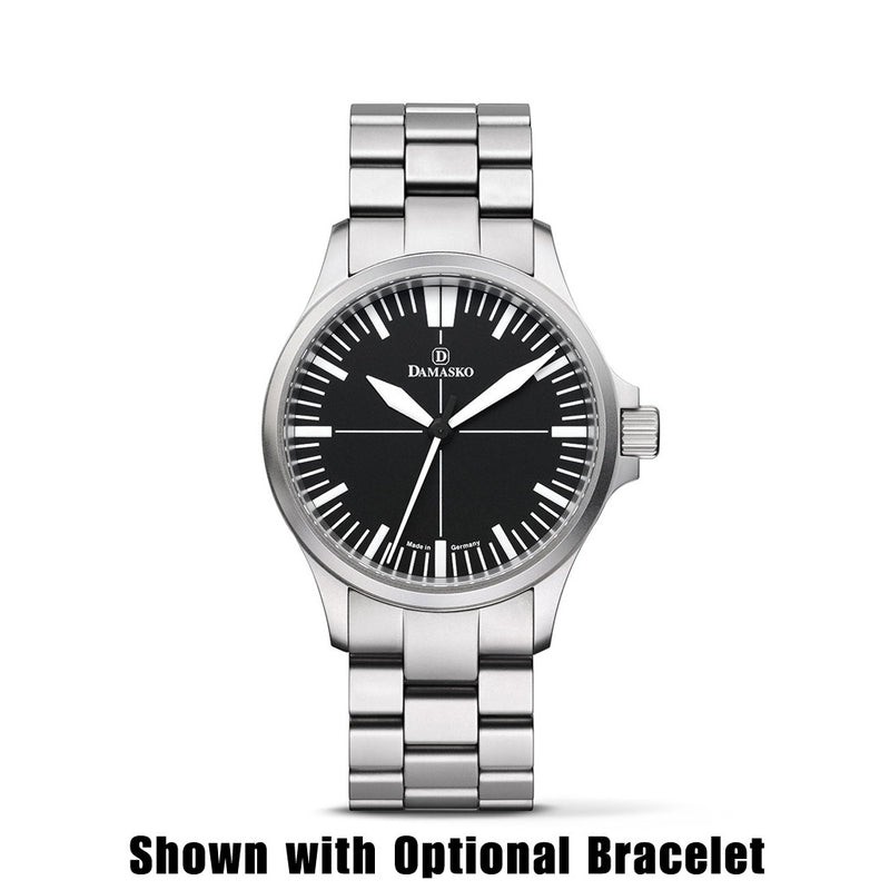 Damasko Swiss Automatic Watch with a 39mm Bead-Blasted Submarine Steel Case #DK30 option
