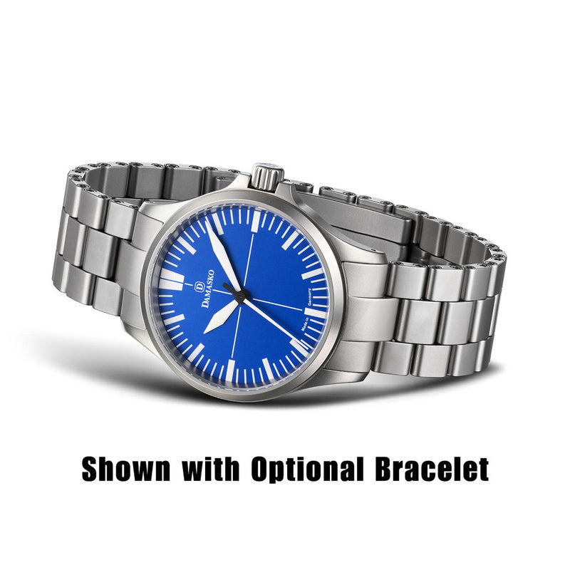 Damasko Swiss Automatic Watch with a 39mm Bead-Blasted Submarine Steel Case #DK30-Ocean