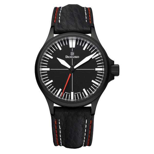 Damasko Black Steel Automatic Watch #DK30BK