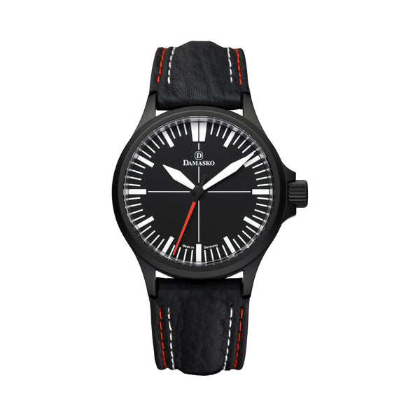 Damasko Black Steel Automatic Watch #DK30BK