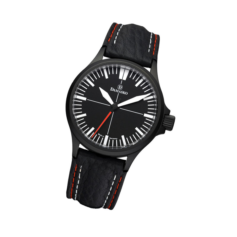 Damasko Black Steel Automatic Watch #DK30BK