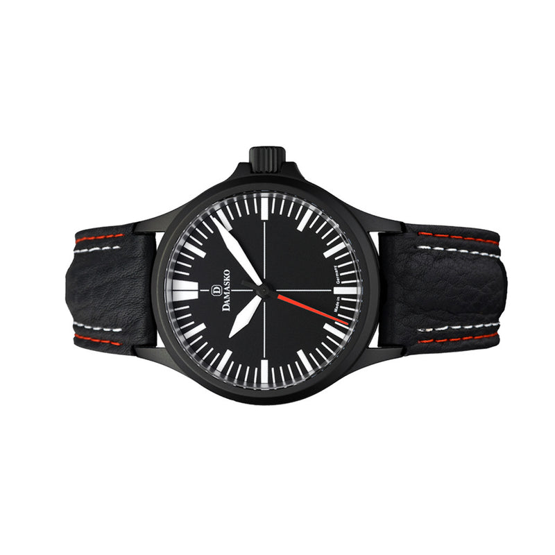 Damasko Black Steel Automatic Watch #DK30BK