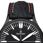 Damasko Black Steel Automatic Watch #DK30BK