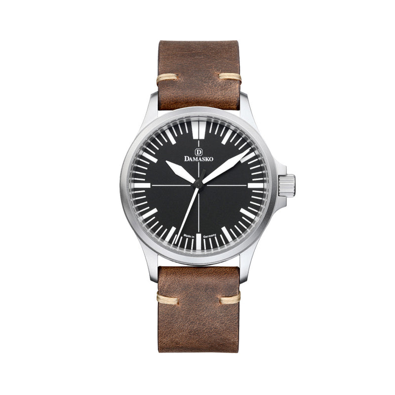 Damasko Swiss Automatic Watch with a 39mm Bead-Blasted Submarine Steel Case #DK30