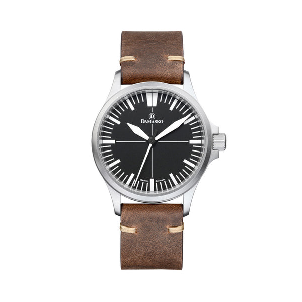 Damasko Swiss Automatic Watch with a 39mm Bead-Blasted Submarine Steel Case #DK30