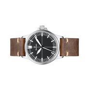 Damasko Swiss Automatic Watch with a 39mm Bead-Blasted Submarine Steel Case #DK30 side
