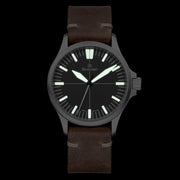 Damasko Swiss Automatic Watch with a 39mm Bead-Blasted Submarine Steel Case #DK30 lume