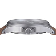 Damasko Swiss Automatic Watch with a 39mm Bead-Blasted Submarine Steel Case #DK30 crown