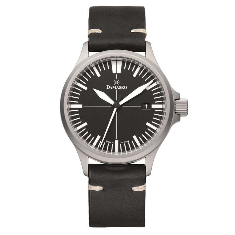 Damasko Swiss Automatic Watch with a 39mm Bead-Blasted Submarine Steel Case #DK32
