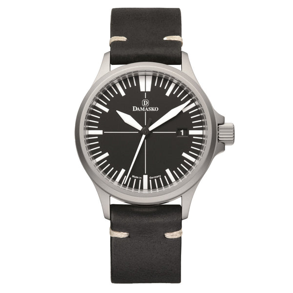 Damasko Swiss Automatic Watch with a 39mm Bead-Blasted Submarine Steel Case #DK32