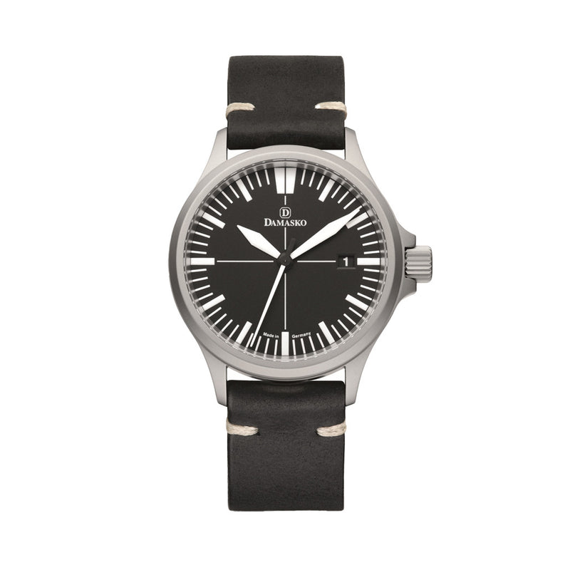 Damasko Swiss Automatic Watch with a 39mm Bead-Blasted Submarine Steel Case #DK32