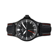 Damasko Black Steel Automatic Watch with Date #DK32BK