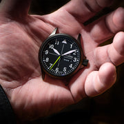 Damasko 40mm Black Automatic Watch with In-House Movement #DK36BK lifestyle