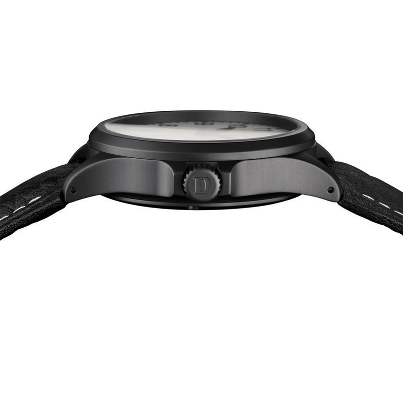Damasko 40mm Black Automatic Watch with In-House Movement and Full Lume Dial #DK37BK