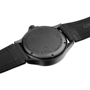 Damasko 40mm Black Automatic Watch with In-House Movement and Full Lume Dial #DK37BK