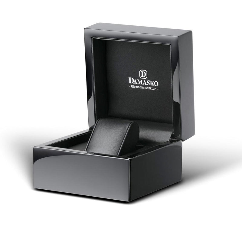 Damasko 40mm Black Automatic Watch with In-House Movement and Full Lume Dial #DK37BK