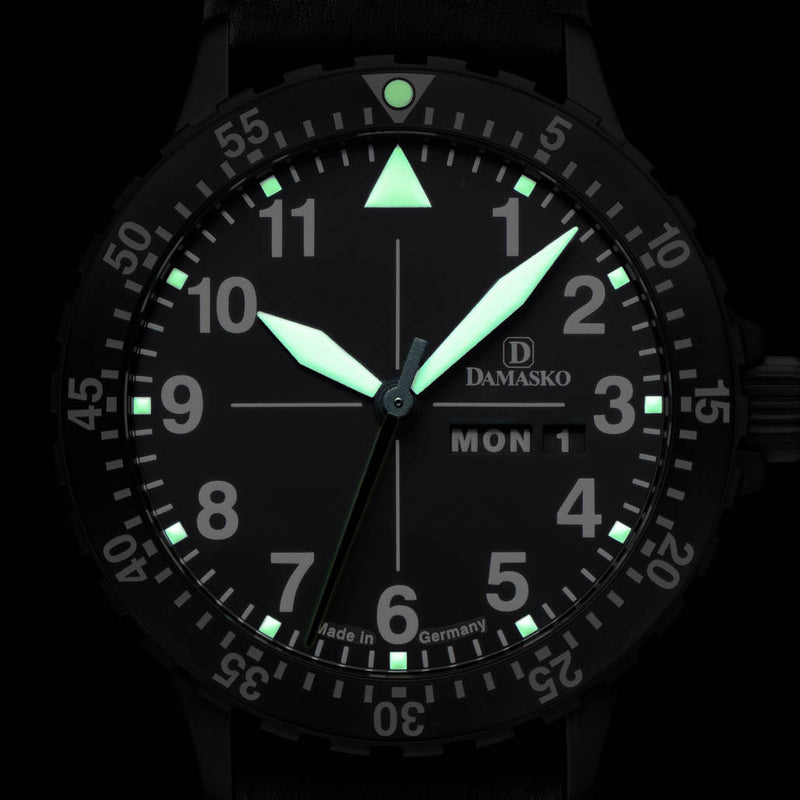 Damasko 40mm Automatic Watch with in-house Movement #DK46BK