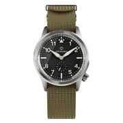 Draken Aoraki 'Flieger' Watch with Black Dial #DKN-01
