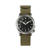 Draken Aoraki 'Flieger' Watch with Black Dial #DKN-01
