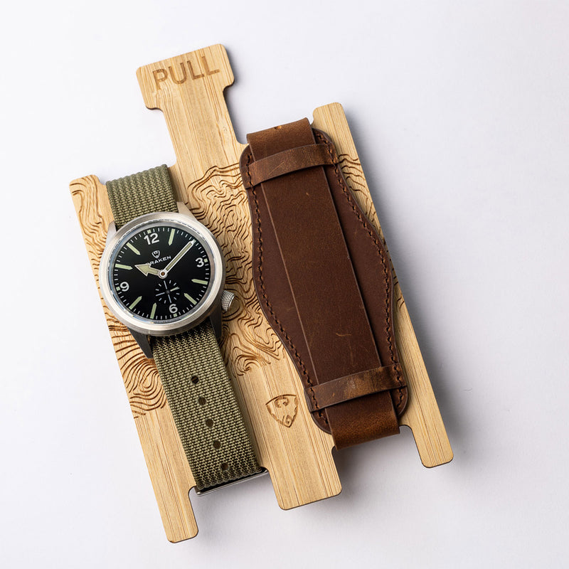 Draken Aoraki 'Vector' Watch with Black Dial #DKN-03