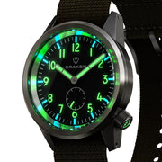 Draken Aoraki 'Milspec' Watch with Black Dial #DKN-03