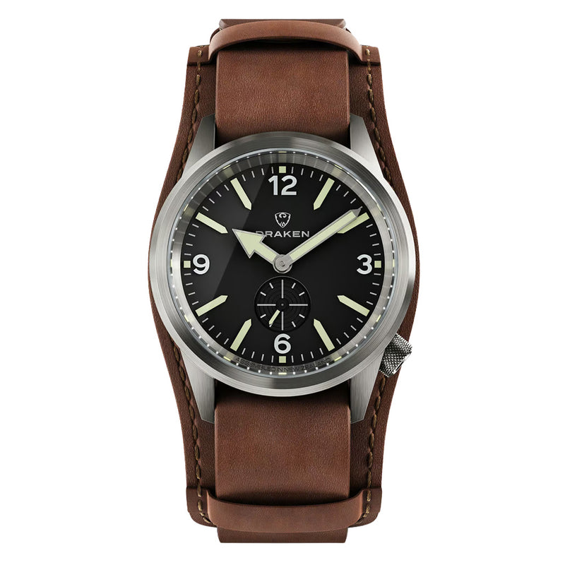 Draken Aoraki 'Vector' Watch with Black Dial #DKN-03