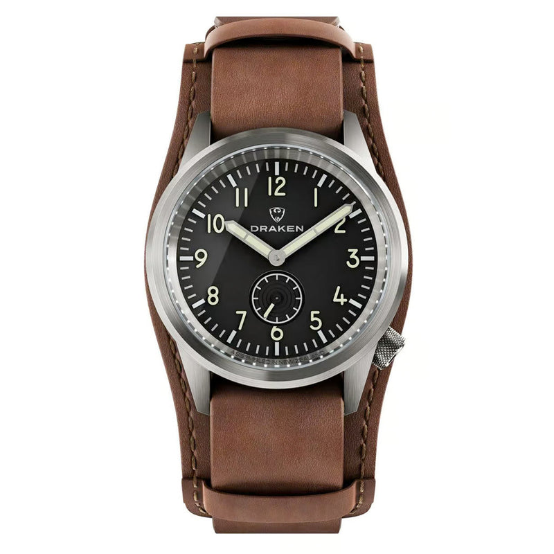 Draken Aoraki 'Milspec' Watch with Black Dial #DKN-03