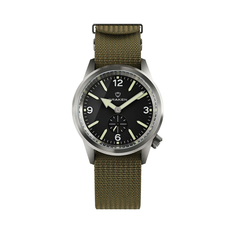 Draken Aoraki 'Vector' Watch with Black Dial #DKN-03