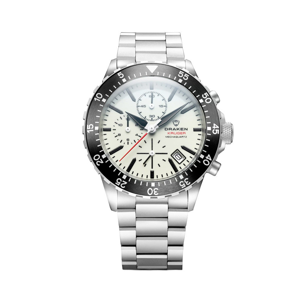 Draken Kruger 'B' Titanium Chronograph with Full Lume Dial #DKN-06
