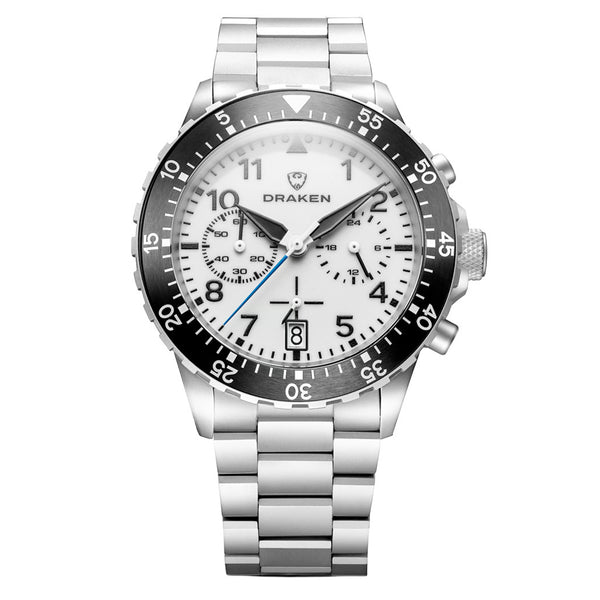 Draken Kruger 'A' Titanium Chronograph with Full Lume Dial #DKN-07