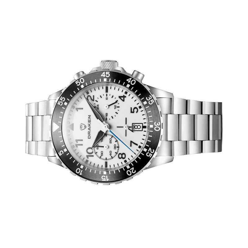 Draken Kruger 'A' Titanium Chronograph with Full Lume Dial #DKN-07