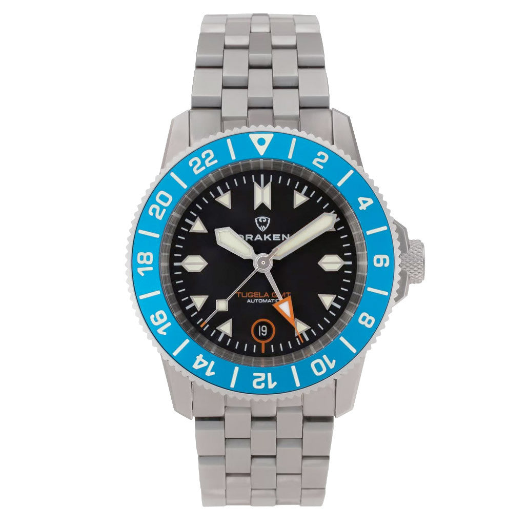 Draken Tugela GMT 'Blue' Dive Watch #DKN-08 — Long Island Watch