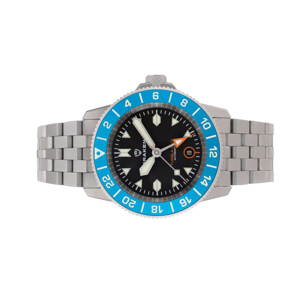 オート　ヴォルティージュ Draken Tugela GMT 'Blue' Dive Watch #DKN-08 — Long Island Watch