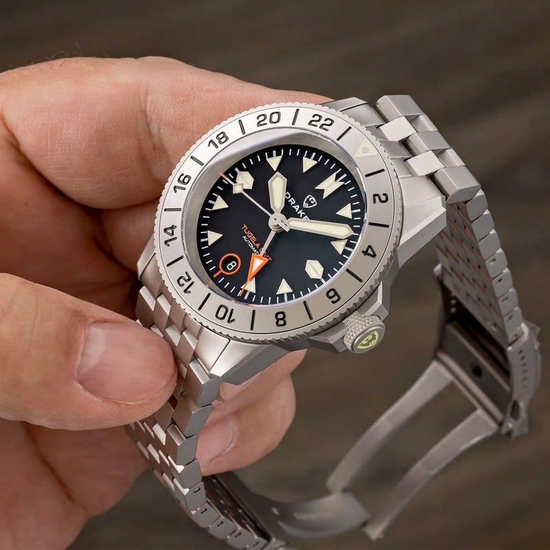 Draken Tugela GMT 'Steel' Dive Watch #DKN-10