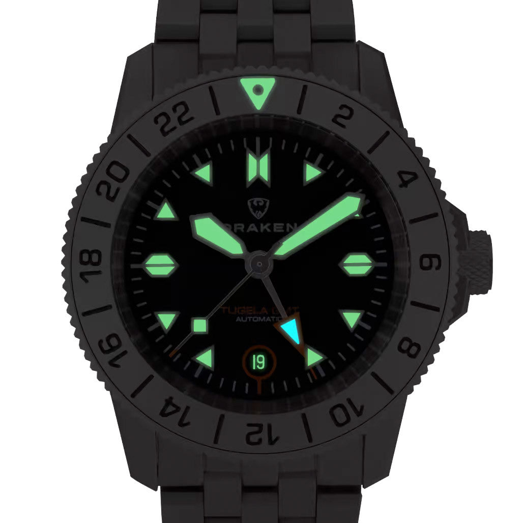Draken Tugela GMT 'Steel' Dive Watch #DKN-10 — Long Island Watch